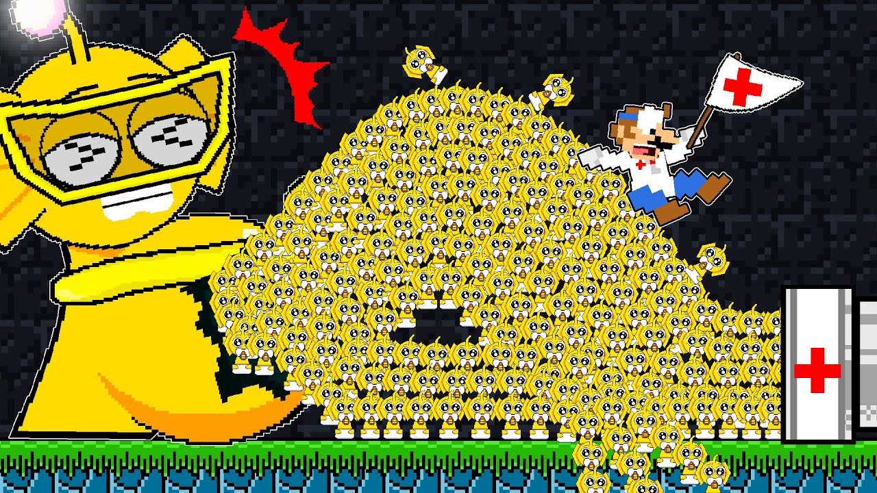 Dr. Mario with 9999 Baby Simon Sprunki 's in Pregnant Calamity #sprunki