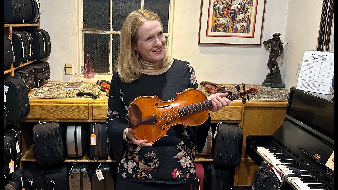 Contemporary American Violin and Bow Maker Exhibition: 2021 Violin by Bob Spetz
