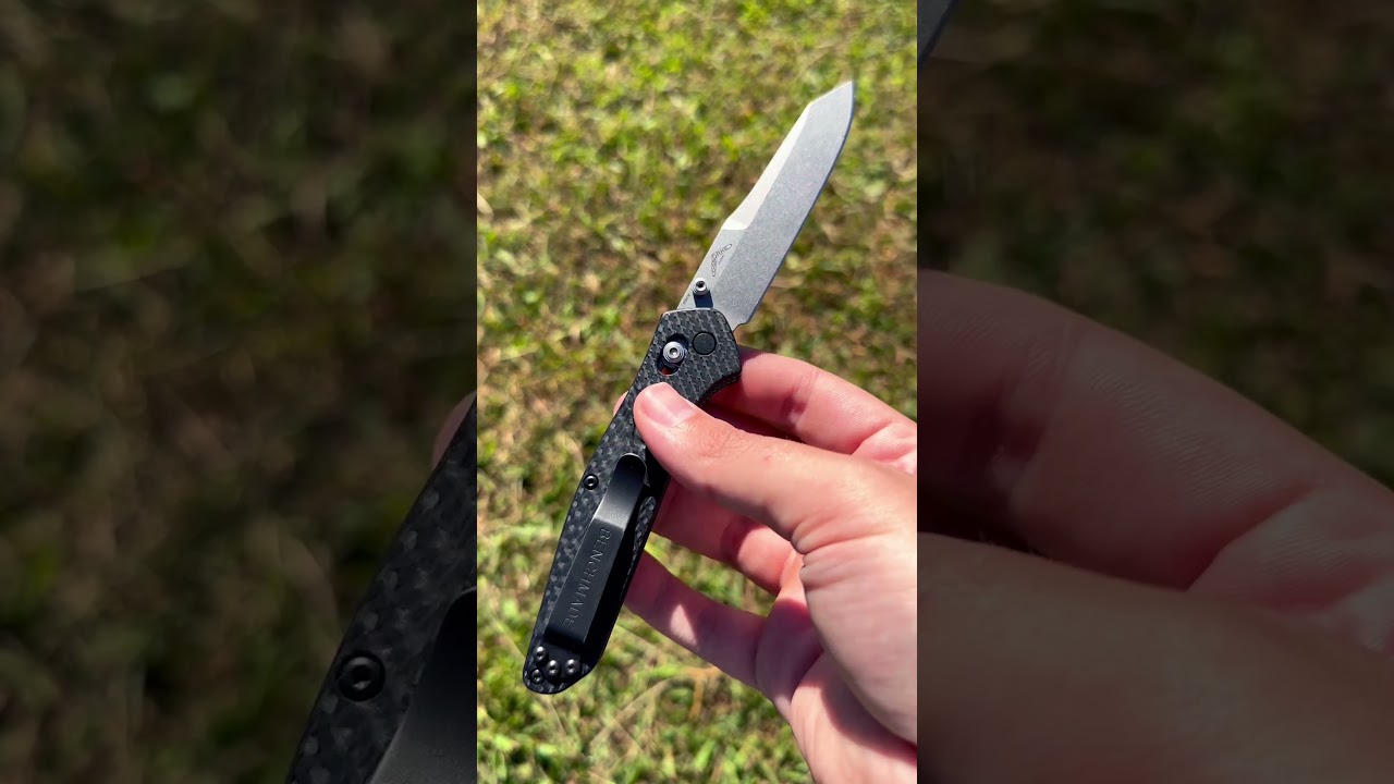Benchmade 940 Osborne Carbon Fiber Scales