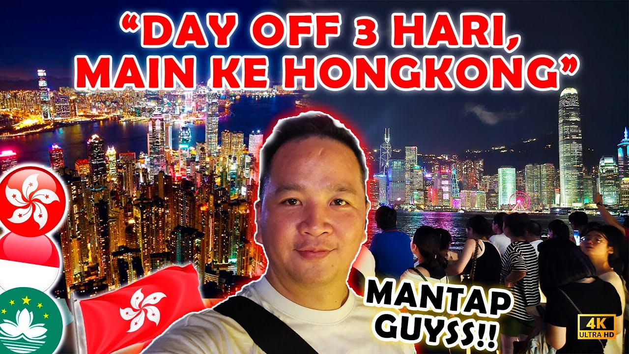 DAY OFF 3 HARI, KITA MAIN KE HONGKONG LAGI., ASYIKKK