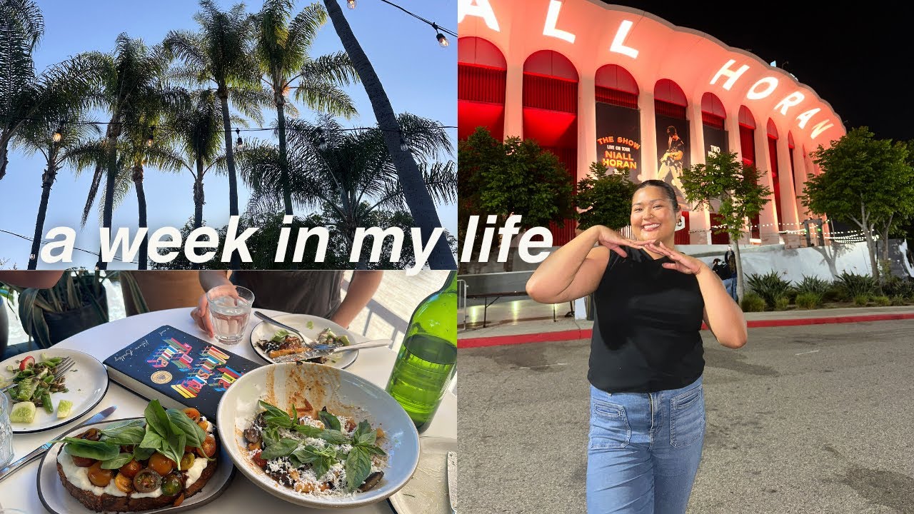 a few days of my life in los angeles: concerts, cooking, and a spoiler-free book review