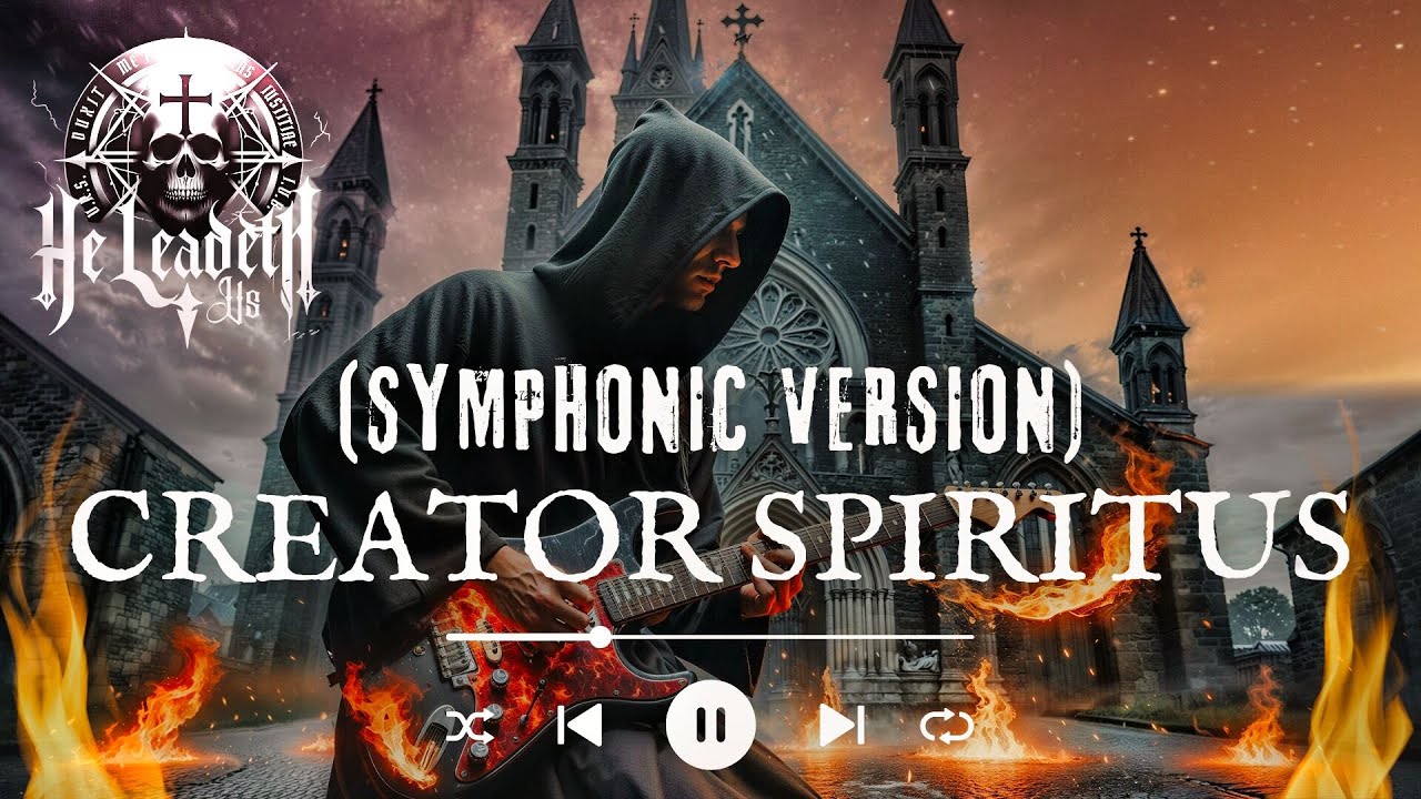 He Leadeth Us - Creator Spiritus (Symphonic Version) Visualizer | Christian Symphonic Death Metal