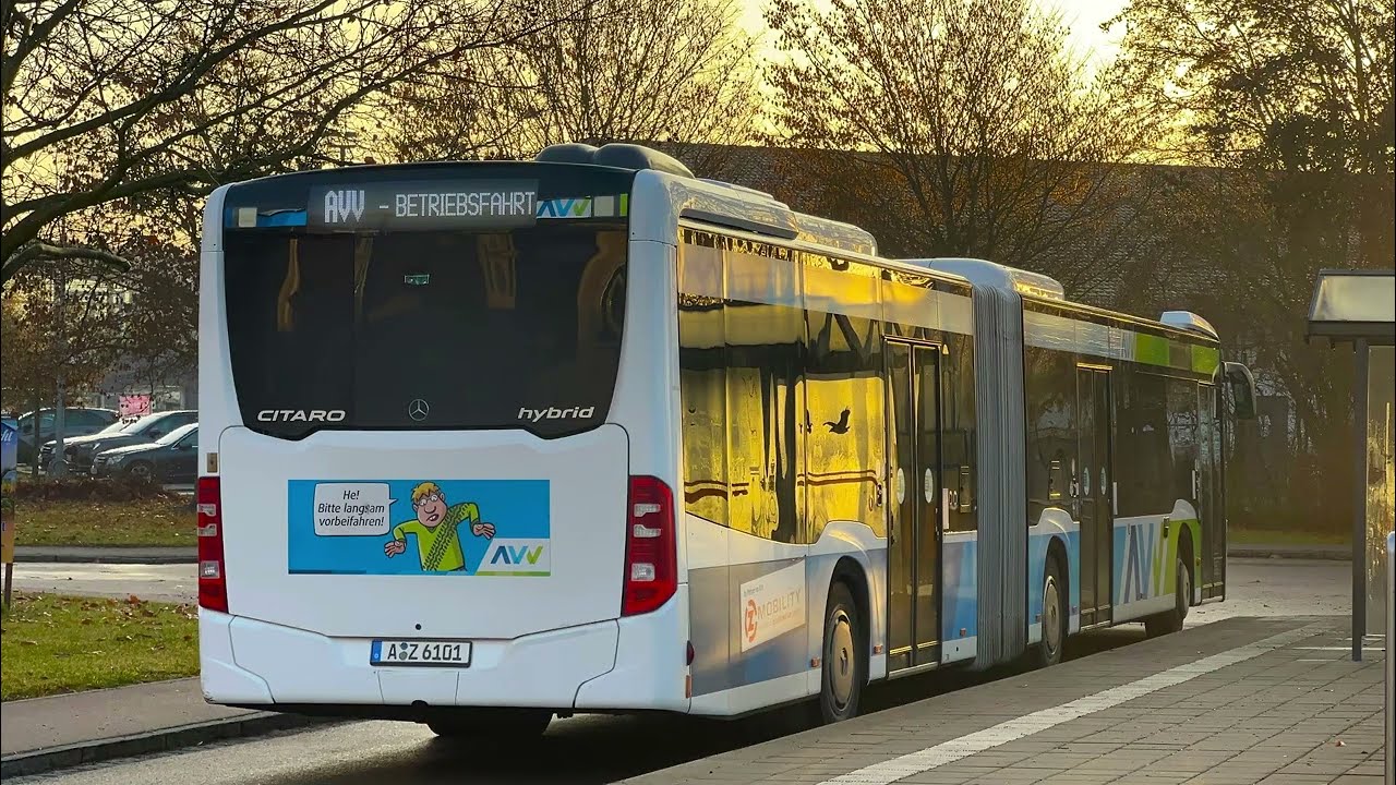 #451 Mercedes-Benz Citaro C2 G Hybrid |Kickdown + Retarder |Busse im AVV |A-Z 6101 [Ziegelmeier]