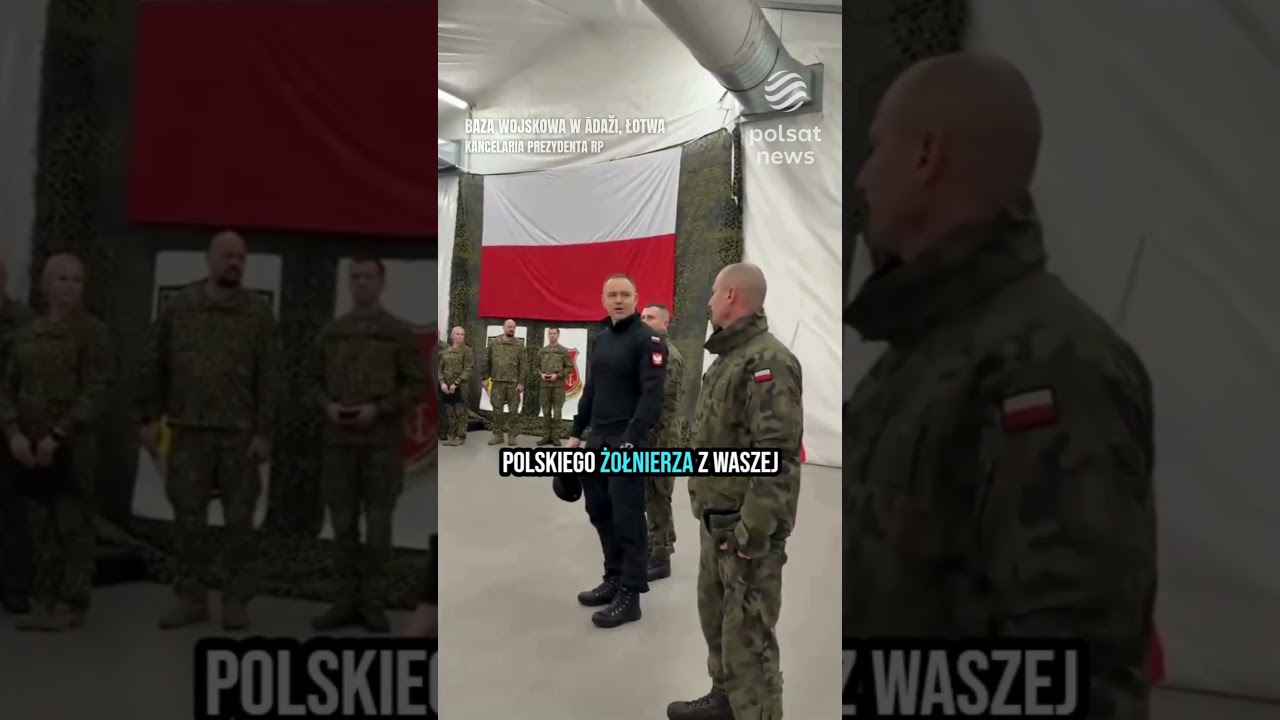 Nawrocki do żołnierzy: Jestem dumny z waszej służby!