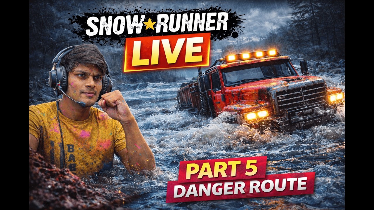 SnowRunner Live Part 5 | Hardcore Trucking Continues 🚛