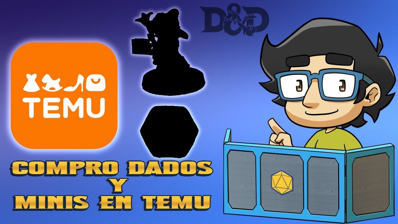 Compro accesorios para mí campaña de D&D en Temu... Valen la pena?