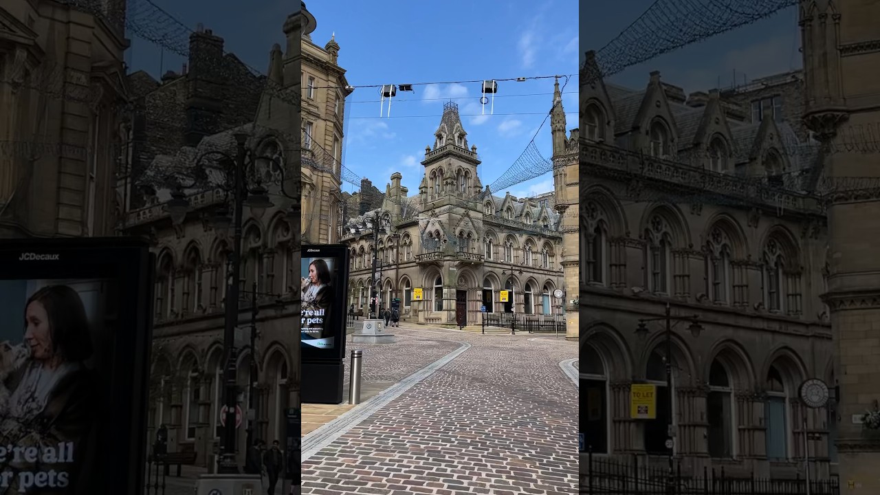 Bradford City🤩 #england #bradford #funnyshorts #travel #uk #city #central #people #street