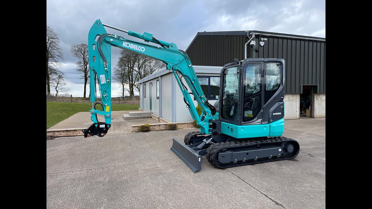 Kobelco SK58SRX-7 Walk Round