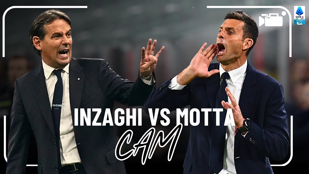 Inzaghi vs Motta | Derby d'Italia Goal Reactions | Serie A Enilive 2024/25
