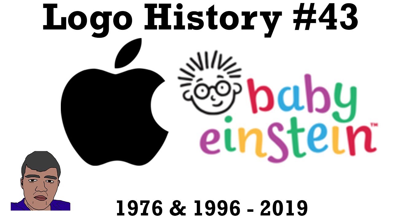 LOGO HISTORY #43 - Apple & Baby Einstein