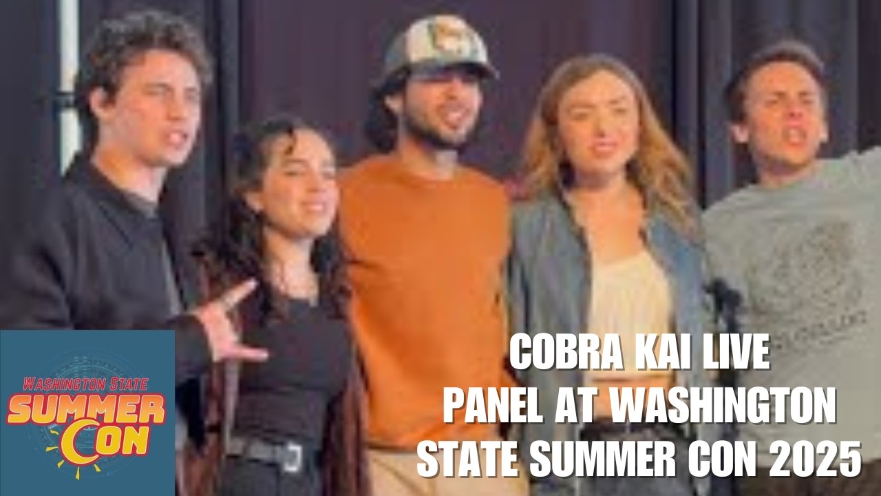 Cobra Kai Live Panel at Summer-Con 2025