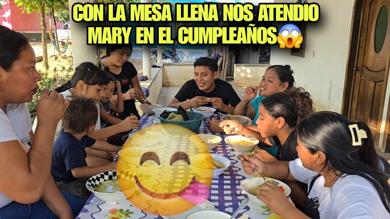 🔴A Disfrutar Del Delicioso Almuerzo Que Mary Nos Preparó A Todo El Grupo Por Celebrar El Cumpleaños😱