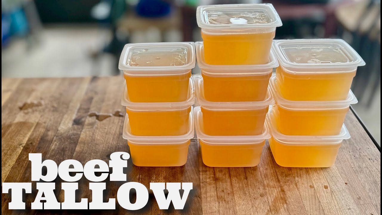 Turn BBQ Fat Trimmings Into Liquid Gold! Homemade Beef Tallow Tutorial
