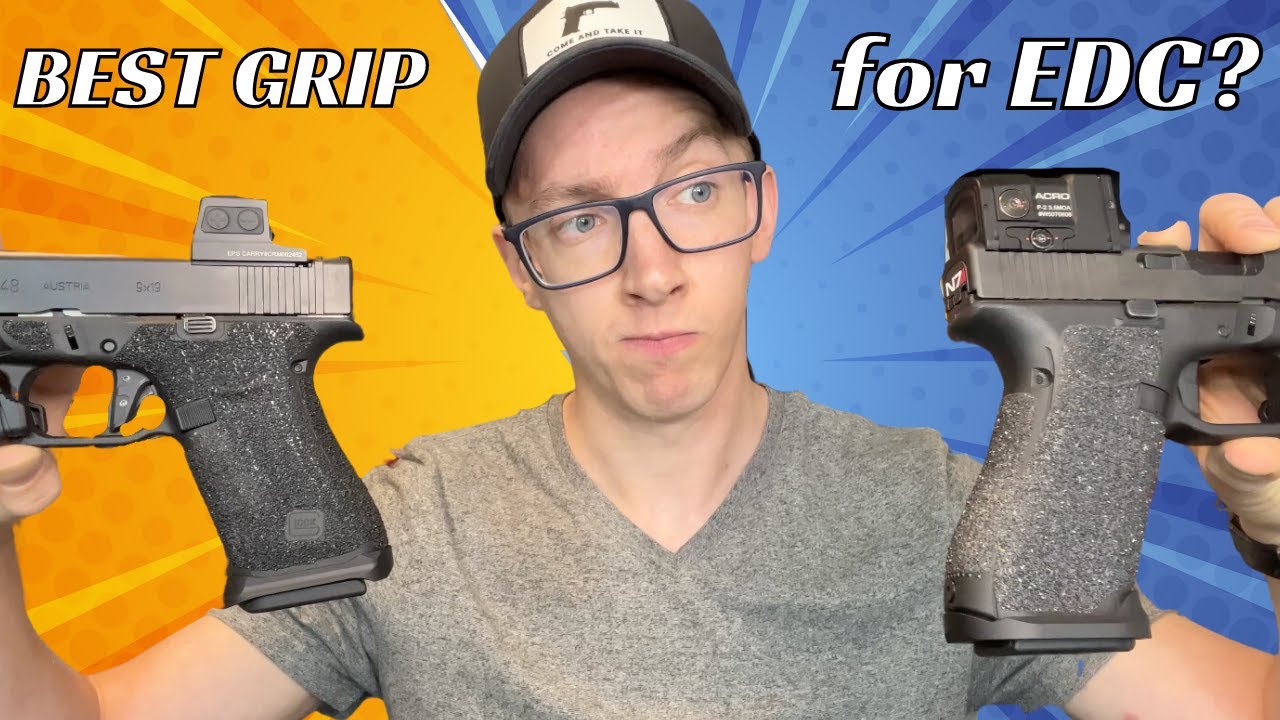 Talon Grips против Handleitgrips &mdash; текстуры EDC &mdash; серии Pro против Edge