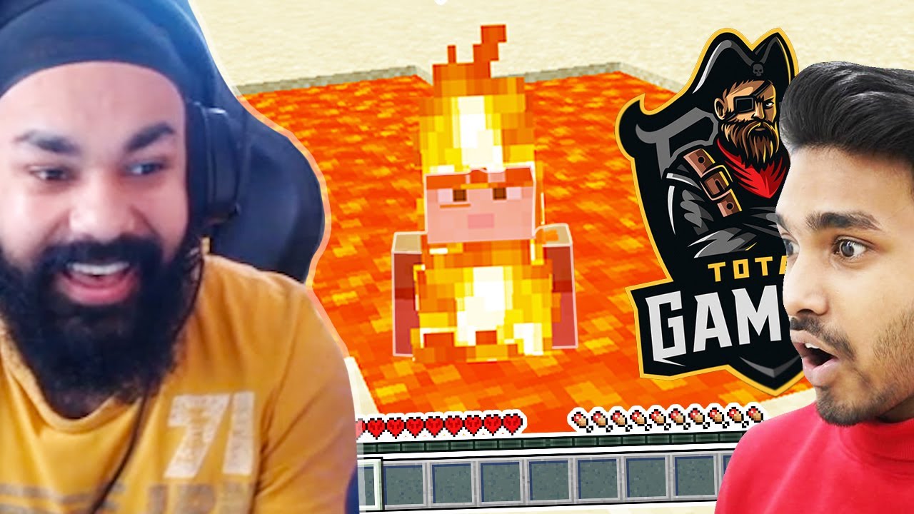 PLAYING MINECRAFT HARDCORE WITH TECHNO GAMERZ AND TOTAL GAMING | MINECRAFT