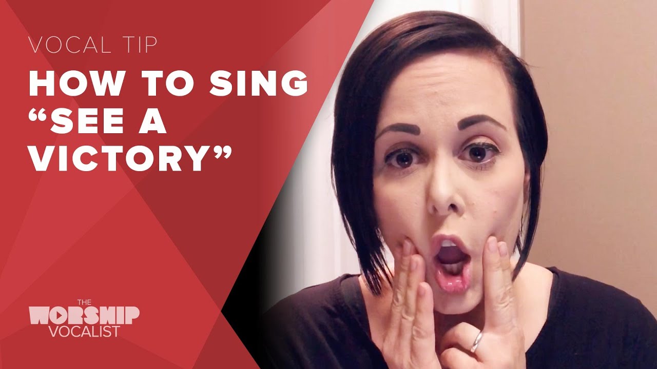 Quick Tip - How to Sing “See a Victory” (Elevation)