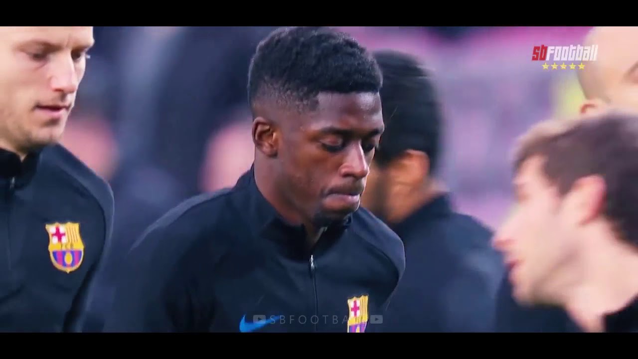 Dembele Dortmund VS Dembele Barcelona   HD