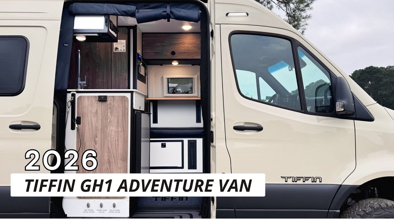 Обзор фургона Tiffin GH1 Adventure Van 2026 года.
