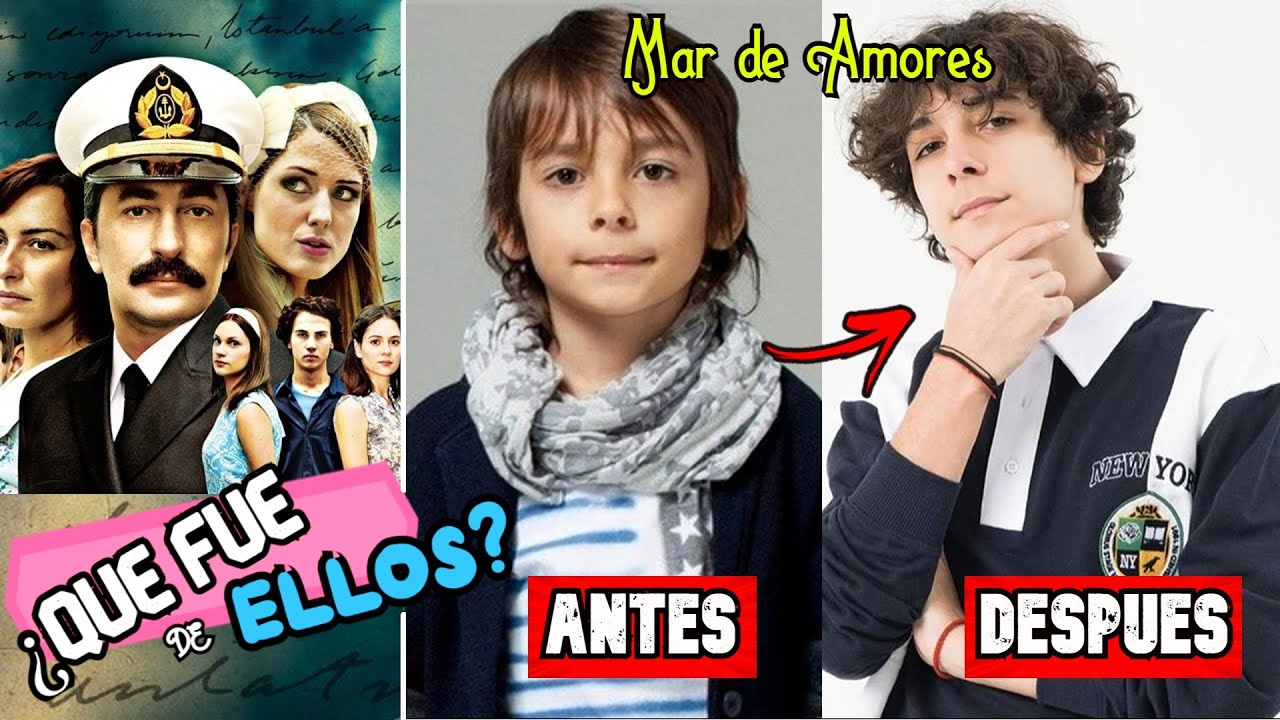 MAR DE AMORES - 13 años después ¿QUÉ FUE DE ELLOS?