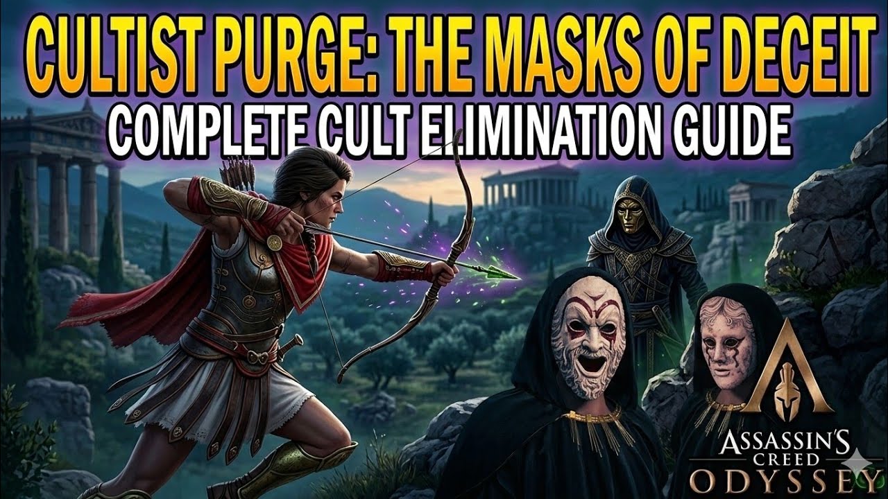 Assassin creed Odyssey hunt a Cult