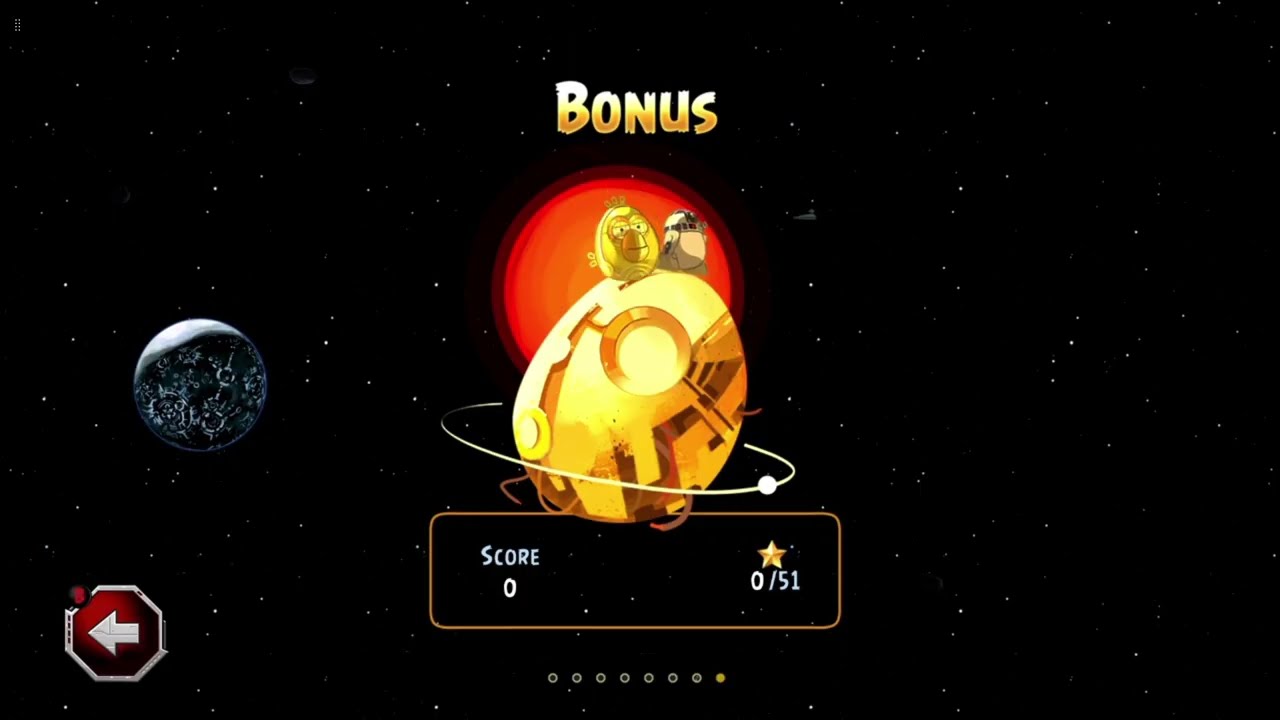 Прохождение игры Angry Birds Star Wars, часть 8: прохождение бонусных уровней!