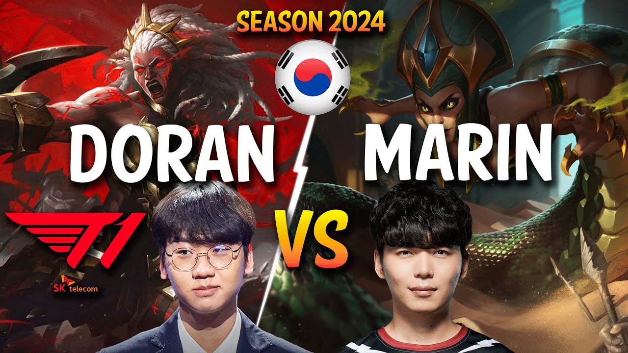 T1 Doran vs MaRin - Doran AMBESSA vs MaRin CASSIOPEIA Top - Patch 15.1 KR Ranked | lolrec