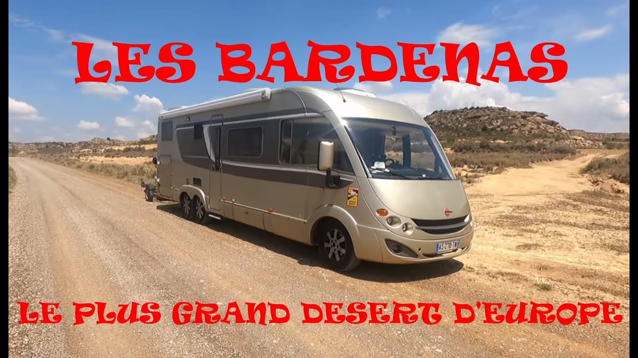 LE DESERT DES BARDENAS EN ESPAGNE   PREMIER CRASH AVEC LE DRONE