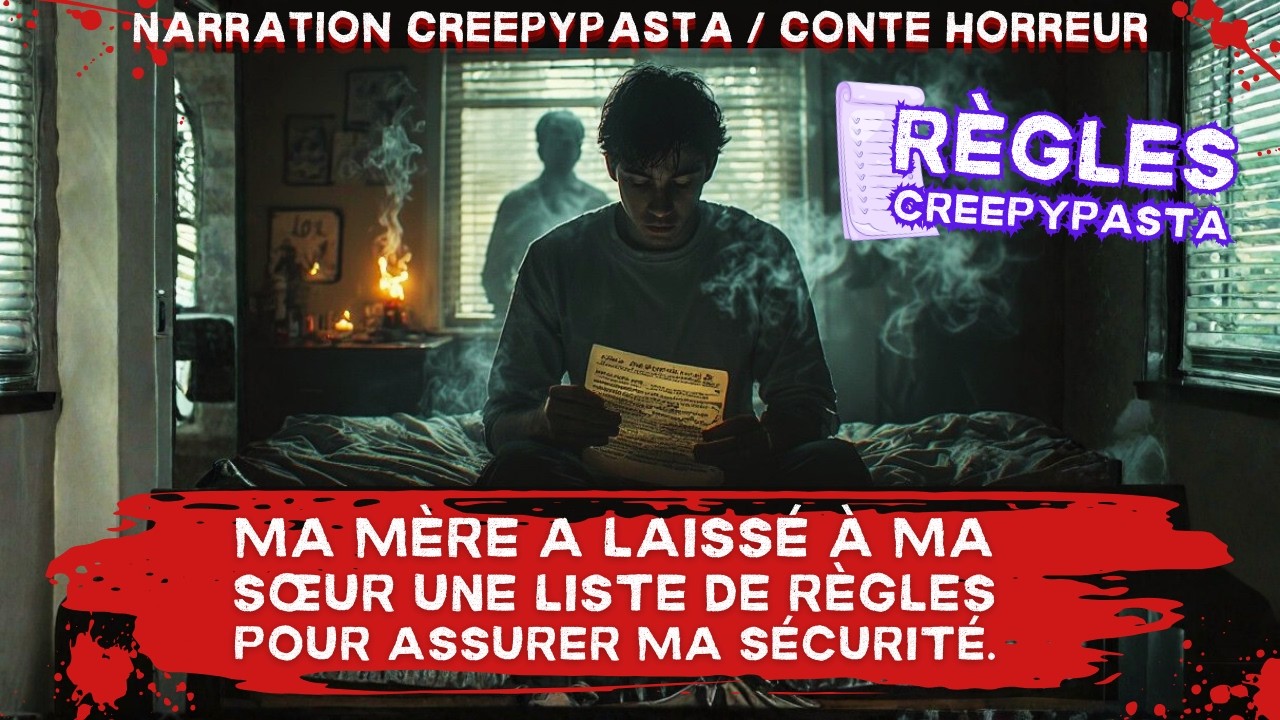 Creepypasta - Ma mère a laissé à ma sœur une liste de règles pour assurer ma sécurité #creepypastafr