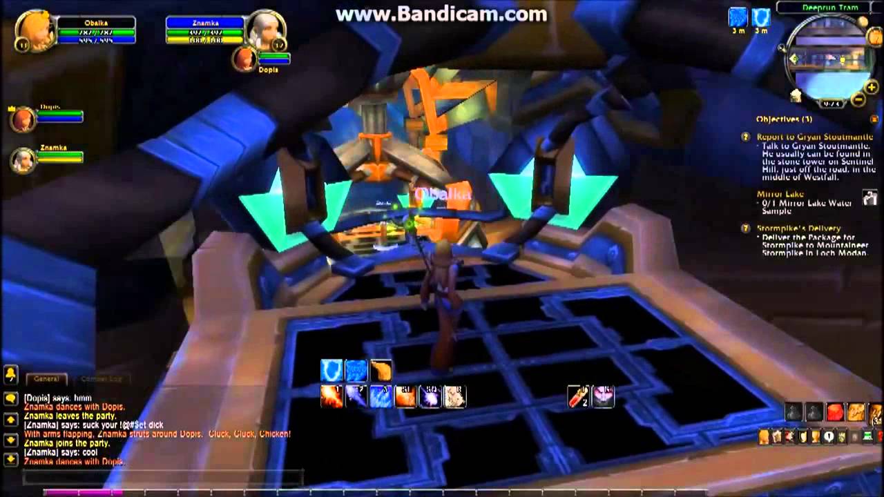 Wow how to travel from Stormwind to Ironforge by deeprun tram