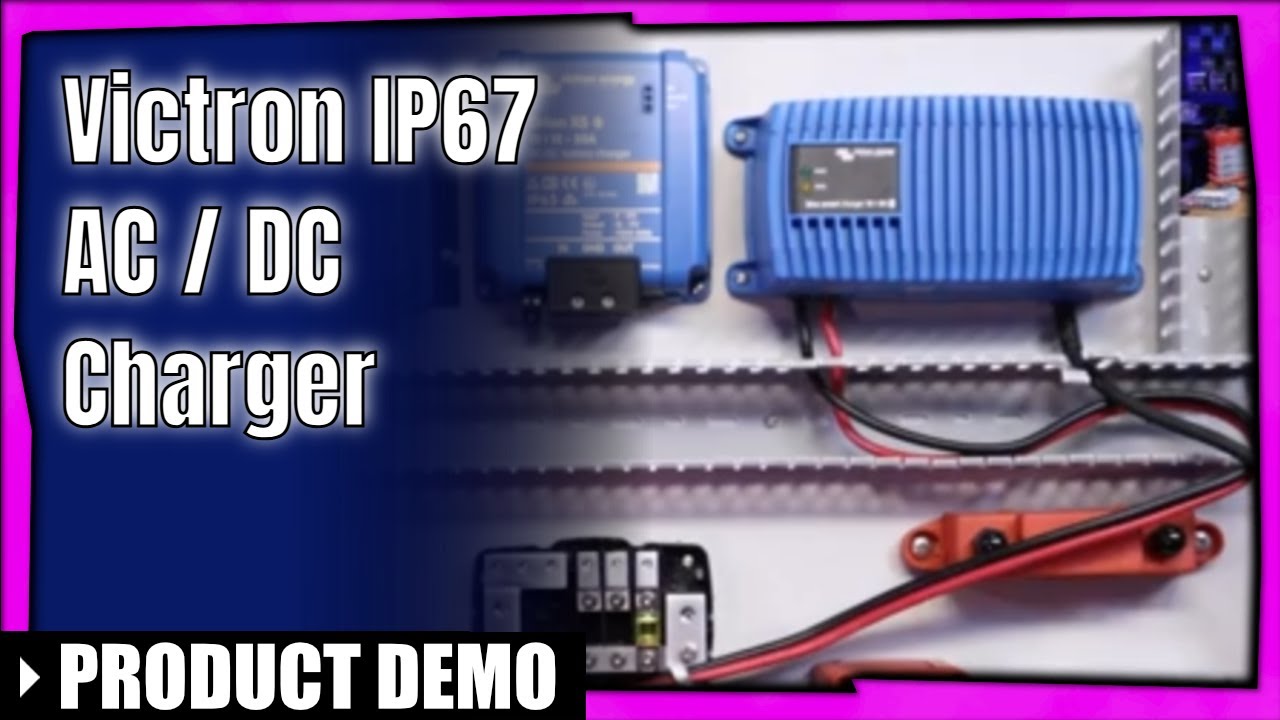 Victron IP67 25 AC to DC Charger or Power Supply - Bluetooth and Configurable