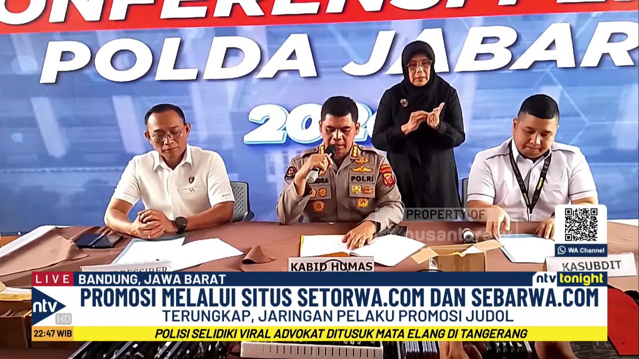 Judi Online di Cirebon Digulung! Polisi Jabar Tangkap 5 Promotor Situs Haram | NTV TONIGHT