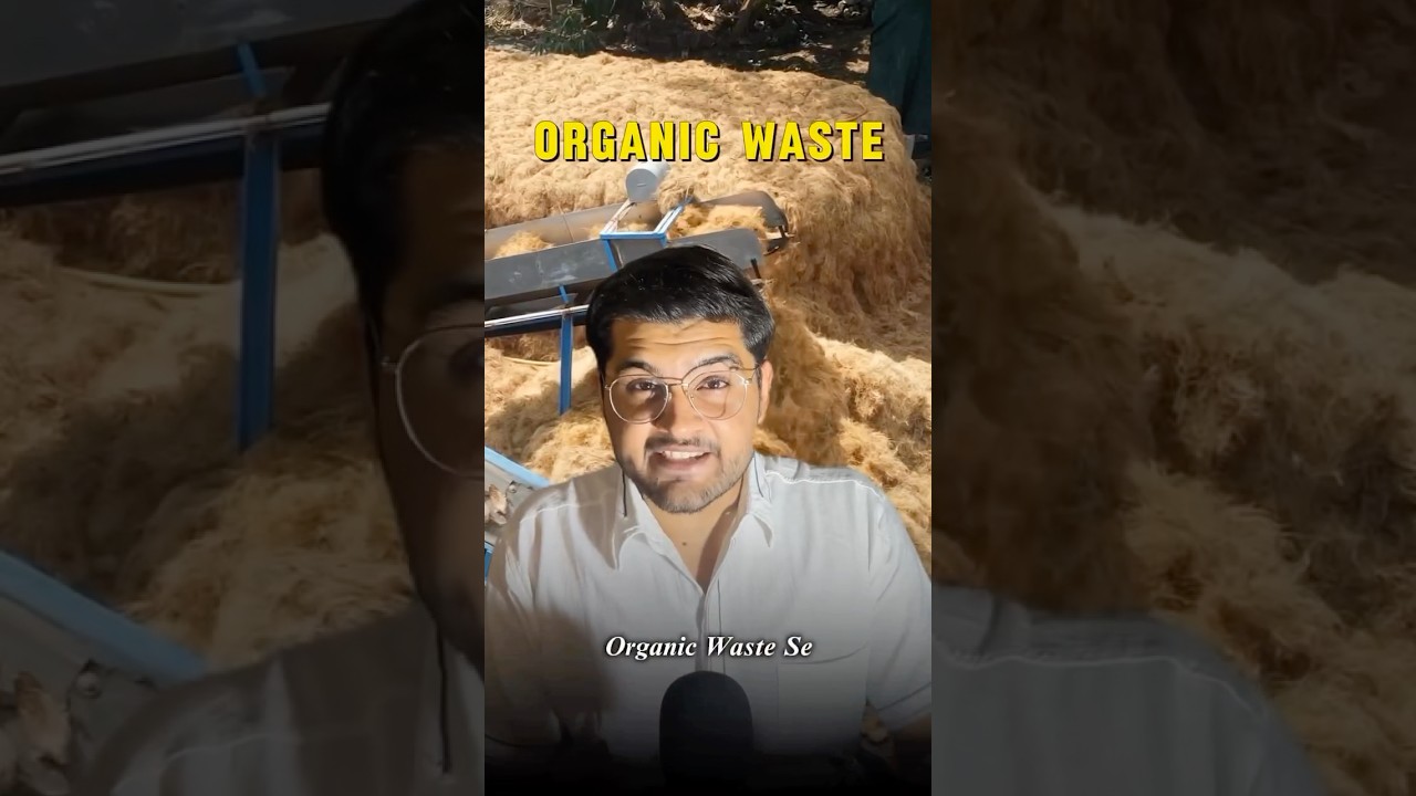 Coconut Waste Business Idea #businessideas
