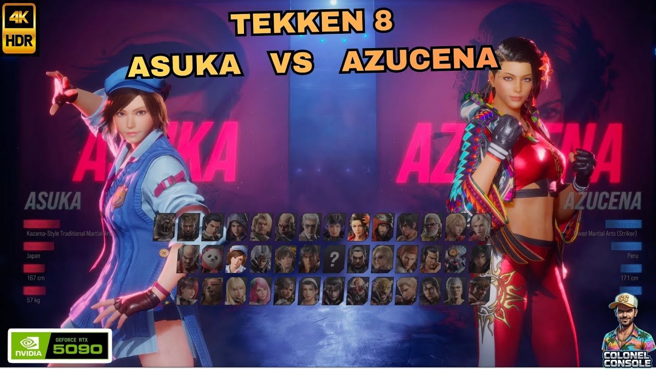 CROWD FAVORITES: Asuka vs Azucena | Tekken 8 Ultra 4K PC