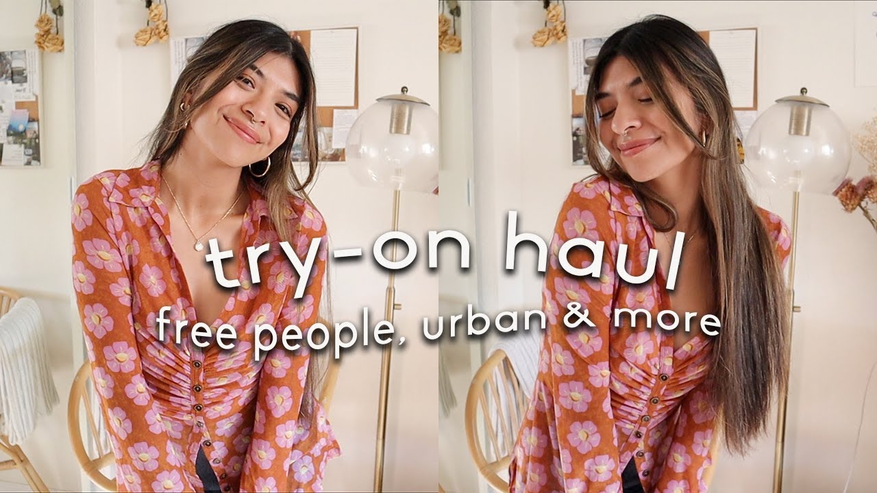 Black Friday vlog + try-on haul! | free people, urban outfitters & more
