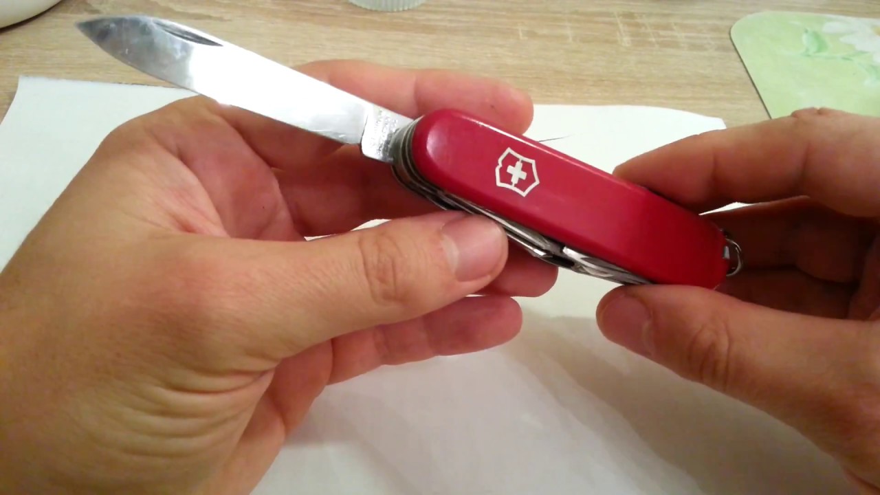 Victorinox Explorer спустя год-мой серый кардинал EDC