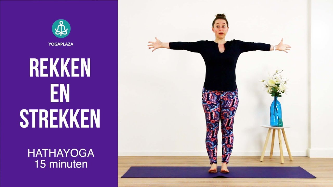 Rekken en strekken yoga