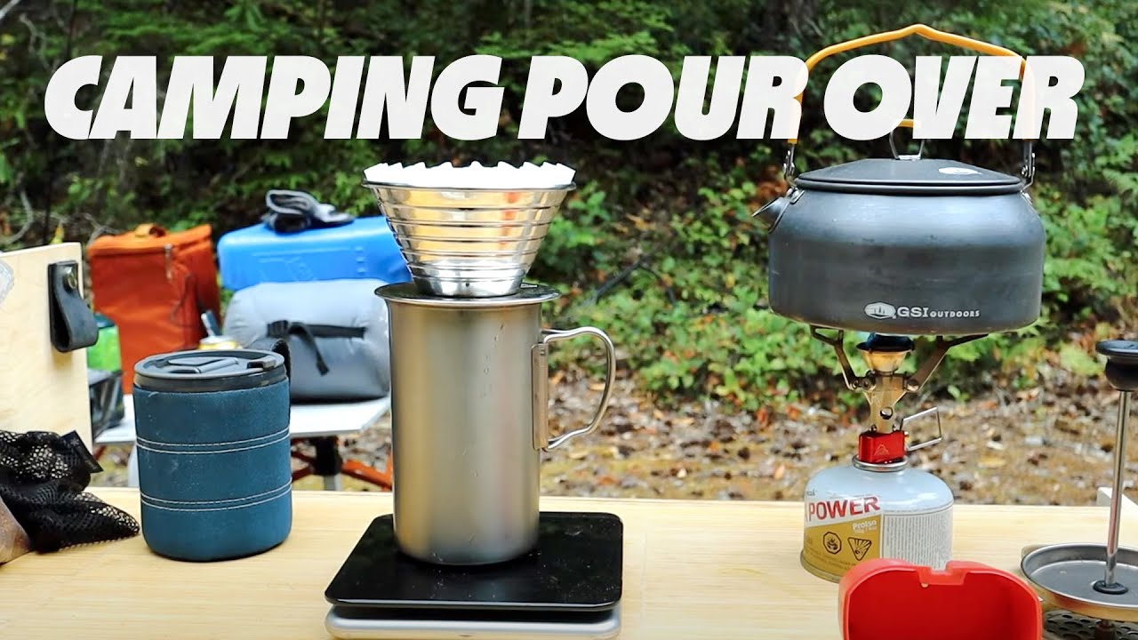 Want to make pour over coffee at camp? Watch this first!