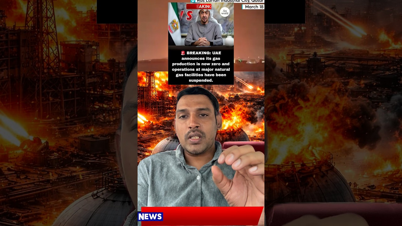 Qatar Gas Plant Attack 💥 Shocking Damage #dubai #gas #kuwaitnews #iranisraelwar #war #qatar #shorts