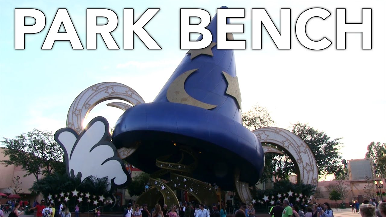 Disney Park Bench - Hollywood Boulevard - Sorcerer Mickey Hat