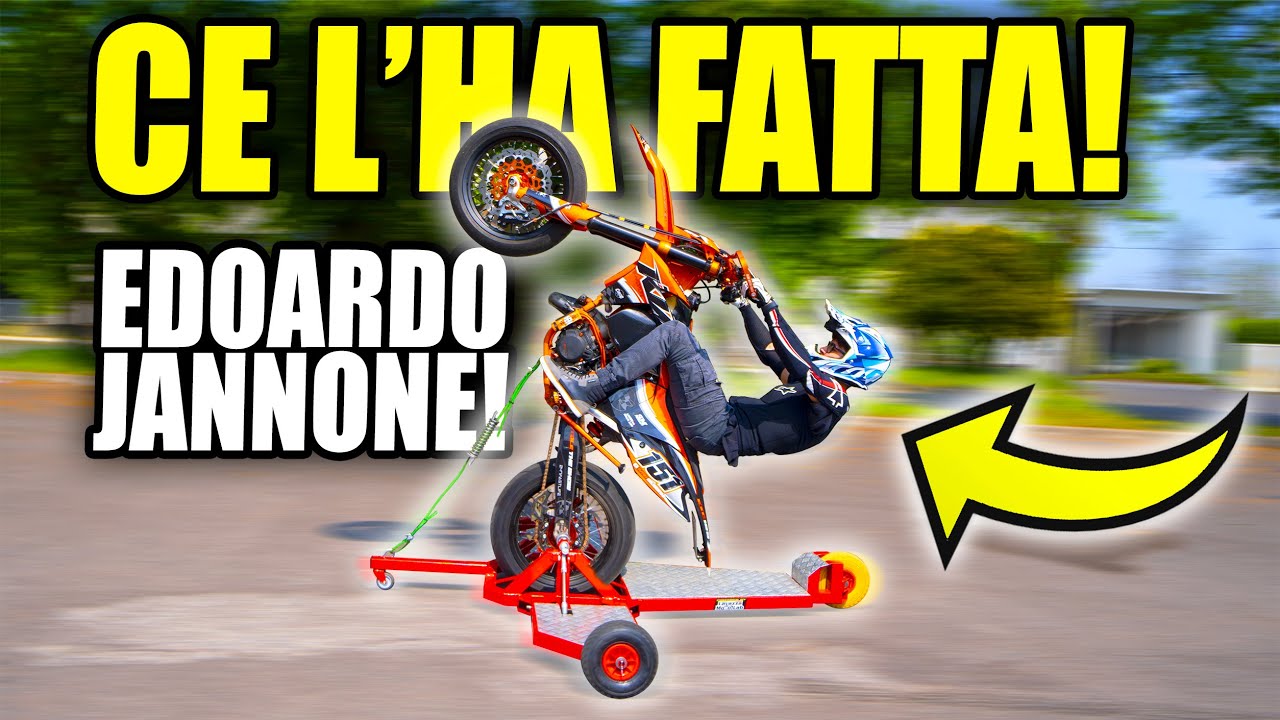 EDOARDO JANNONE HA IMPARATO AD IMPENNARE!