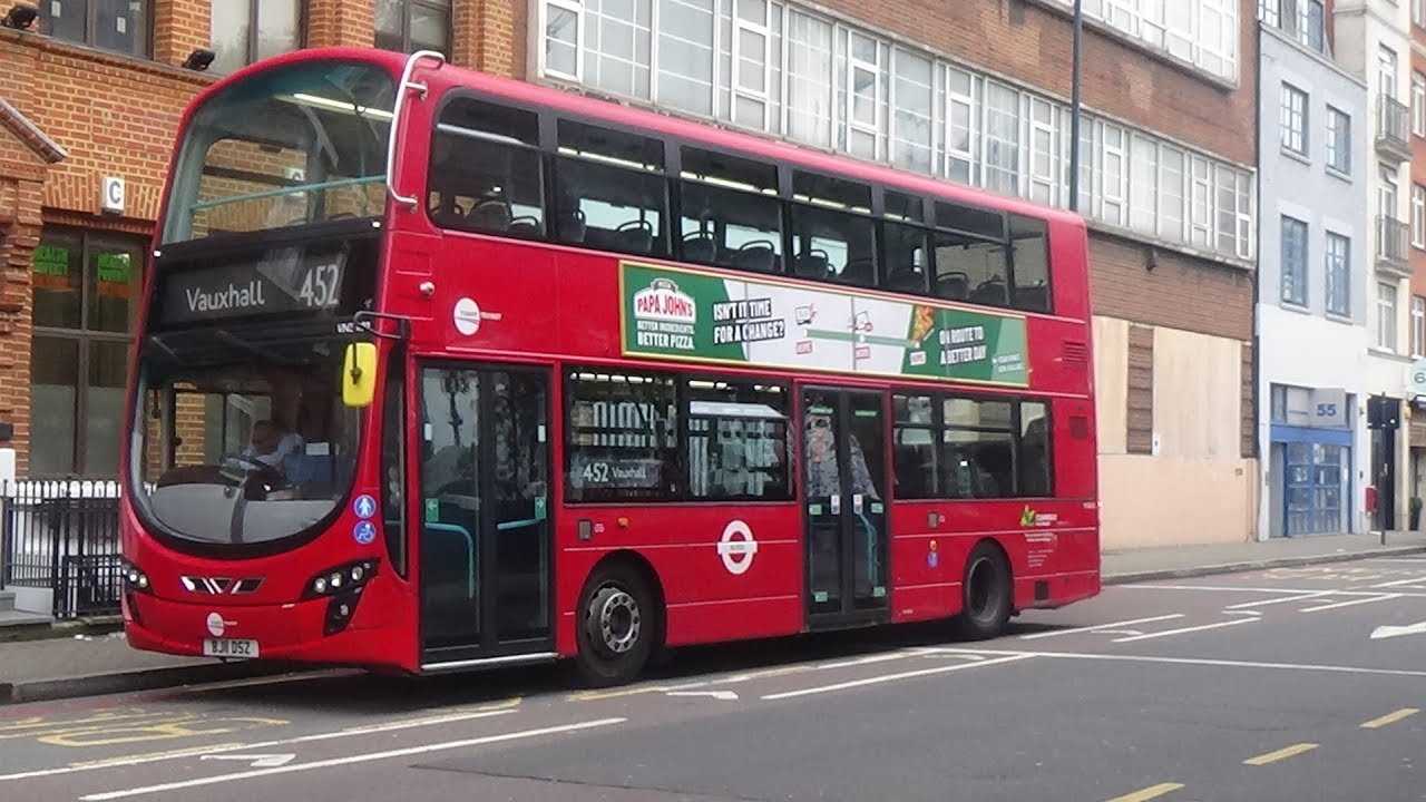 *Full Route Visual* Route 452 | Vauxhall - Kensal Rise | VN36103 (BJ11 DSU)