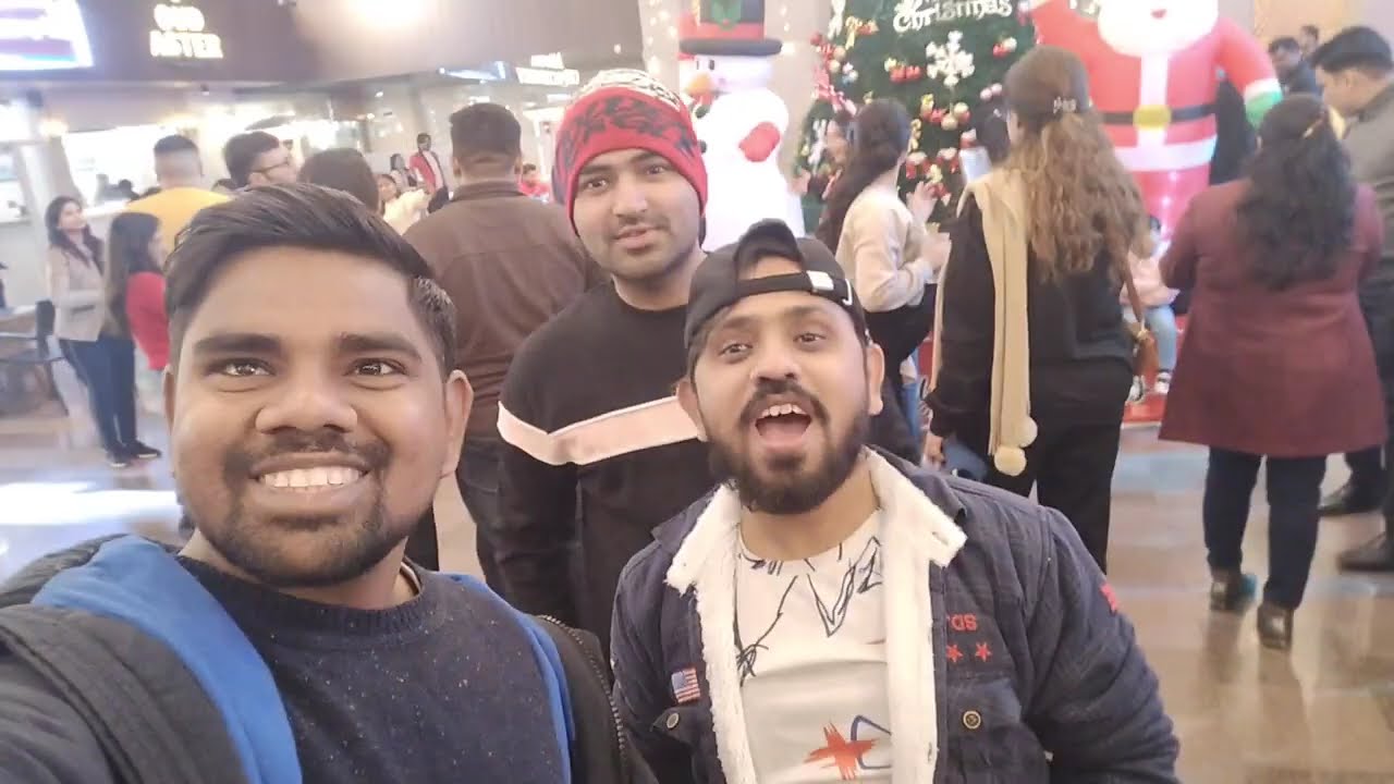 Christmas Vlog🌲 With Santa Claus 🧑‍🎄||Manish Kushwaha||