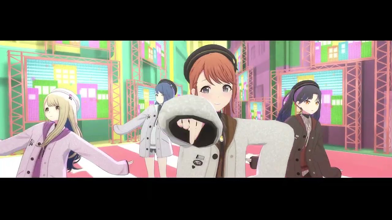 프로세카 하루카 미노리 안 코하네로 drop pop candy 3d mv 