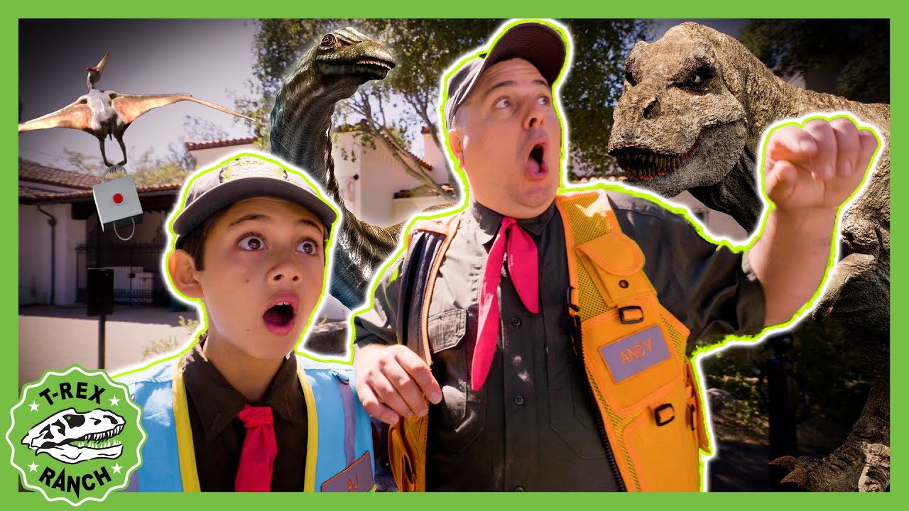 ⚡ DINO Park Shock⚡ | 🦖🦕 T-Rex Ranch Dinosaur Videos