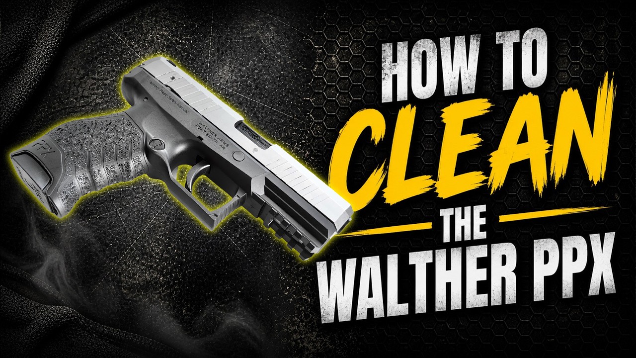 How to Field Strip and Clean the Walther PPX | Gun Cleaning Tutorial