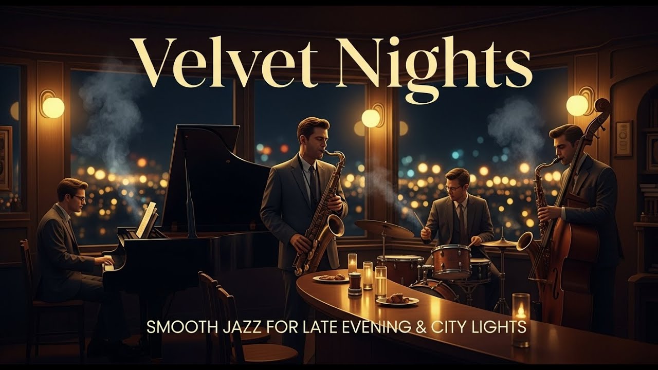 Velvet Nights – Smooth Jazz for Late Evenings & City Lights