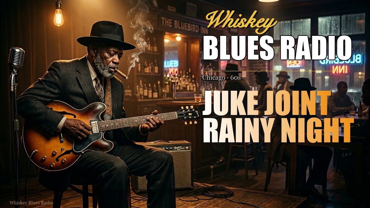 Haunted Weary Chicago Blues | Juke Joint Rainy Night