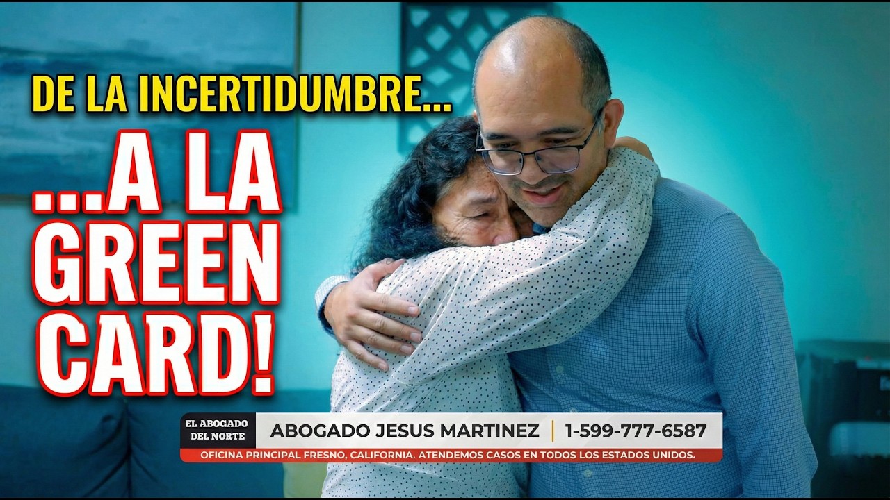 ¡Lo logramos! El emotivo testimonio de Maria tras recibir su Green Card