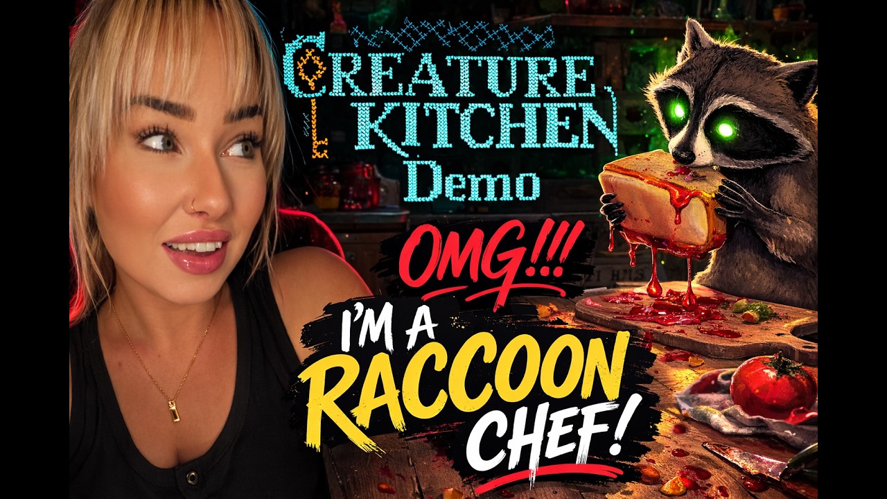 Im A Raccoon Chef- Creature Kitchen