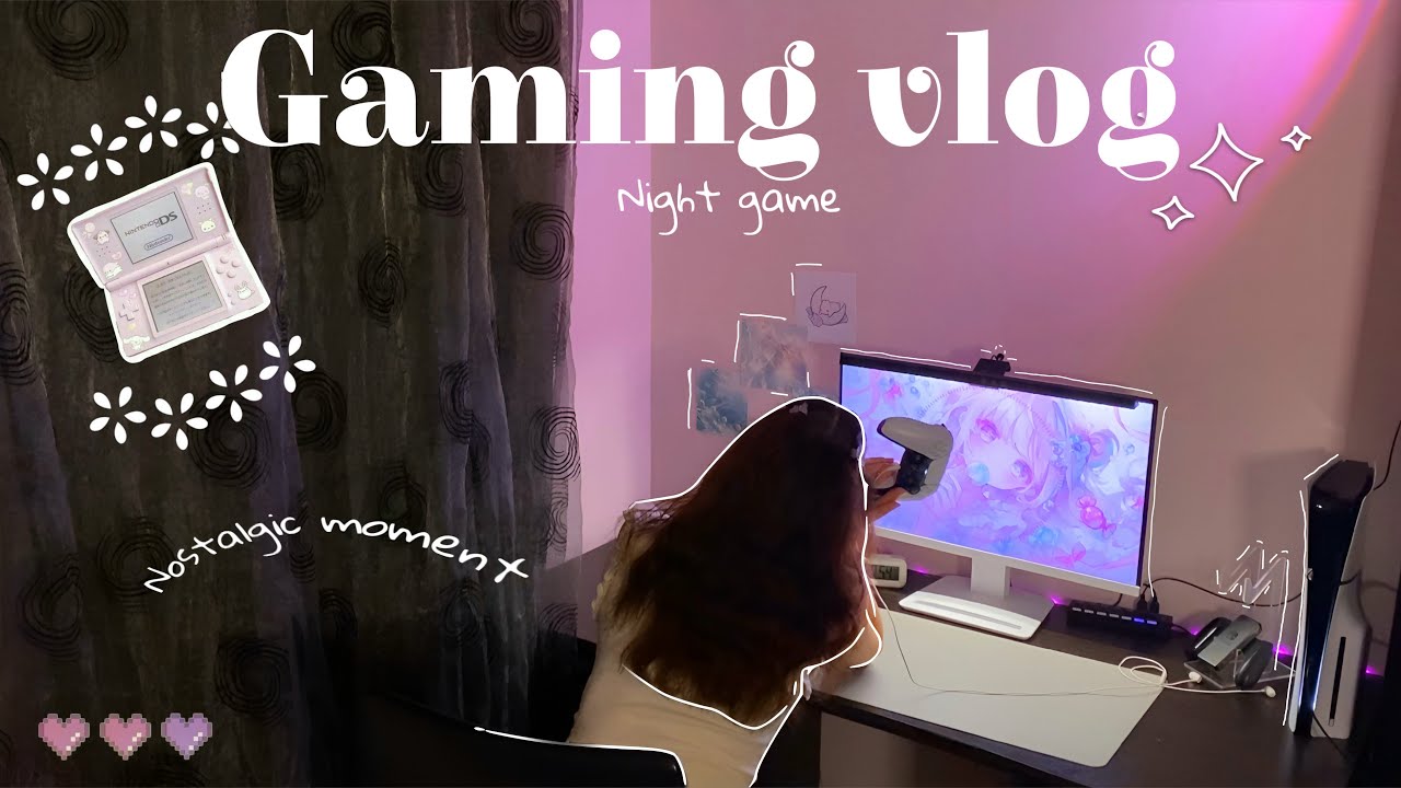 Nostalgic Gaming Vlog | DS Games, Stardew Valley & Chill Evening